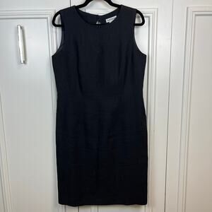 Barry Bricken Black Wiggle Dress Size 8
